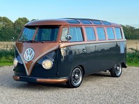 VOLKSWAGEN KOMBI CUSTOM 1963 VW KOMBI SPLIT SCREEN CAMPER VAN BUS SAMBA * RHD