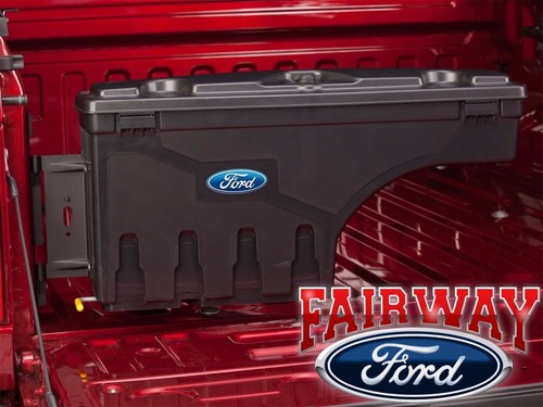 17 thru 23 Ford F250 F350 OEM Ford Lockable Pivot Storage Bed Tool Box Driver LH