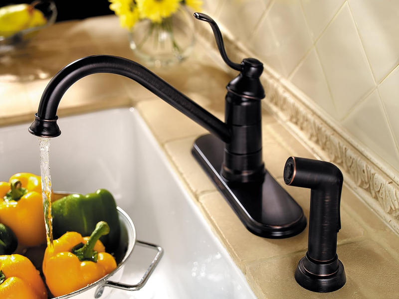 LG34-P0 Kitchen Faucets and Accessories, Tuscan Bronze