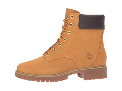 

Женские водонепроницаемые ботинки Timberland Jayne 6 дюймов из пшеничного нубука — 6,5, Wheat nubuck