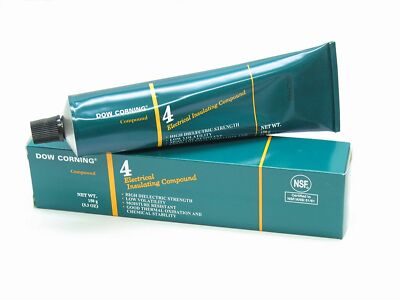 DOW CORNING 4 DC4 Silicone Electrical Insulating Compound Lubricant Grease 150g