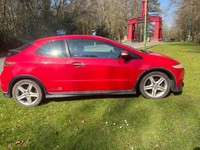 HONDA CIVIC 2.2 i-CTDi Type S Red Manual Diesel 2008