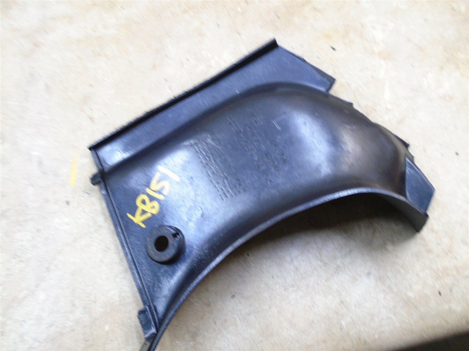パネル Kawasaki 600 ZX ZX6 NINJA ZX600-E Left Broken Cowl Panel