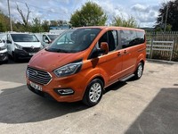 FORD TOURNEO CUSTOM 2.0 TDCI 130BHP L1H1 SWB WHEELCHAIR ACCESS 7 SEATER BUS NO V