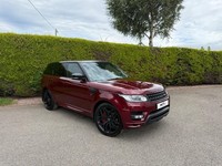 LAND ROVER RANGE ROVER SPORT AUTOBIOGRAPHY DYNAMIC V6 RED AUTOMATIC