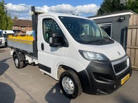 PEUGEOT BOXER 2.2 BLUEHDI 335 140BHP SINGLE CAB TIPPER EURO 6 2021