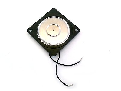 1 PIECE - CES 1-1/2'' SQUARE TWO HOLE MOUNT ALUMINIUM CONE SPEAKER # ZB3A / 2L11