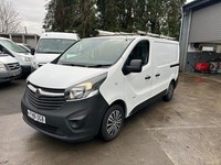 VAUXHALL VIVARO 1.6 CDTi 2900 L1H1 SWB LOW ROOF RACKING White Manual Diesel 2016