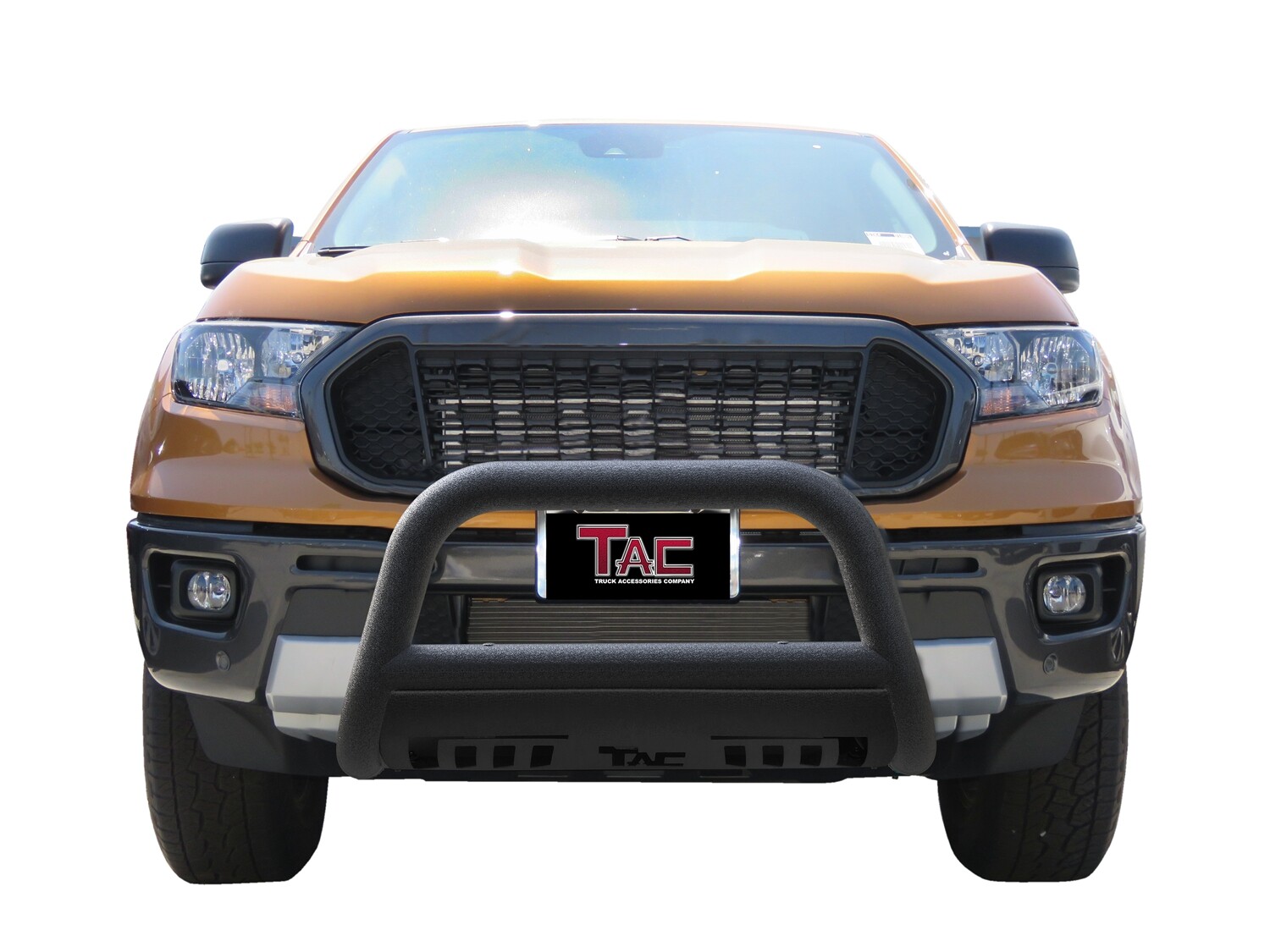 For 20192020 Ford Ranger 3" Texture Bull Bar Grille Guard Front Bumper