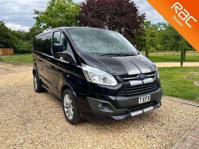 2013 FORD TRANSIT 2.2 TDCi 155 bhp 290 M-SPORT LR SWB Black Manual Diesel
