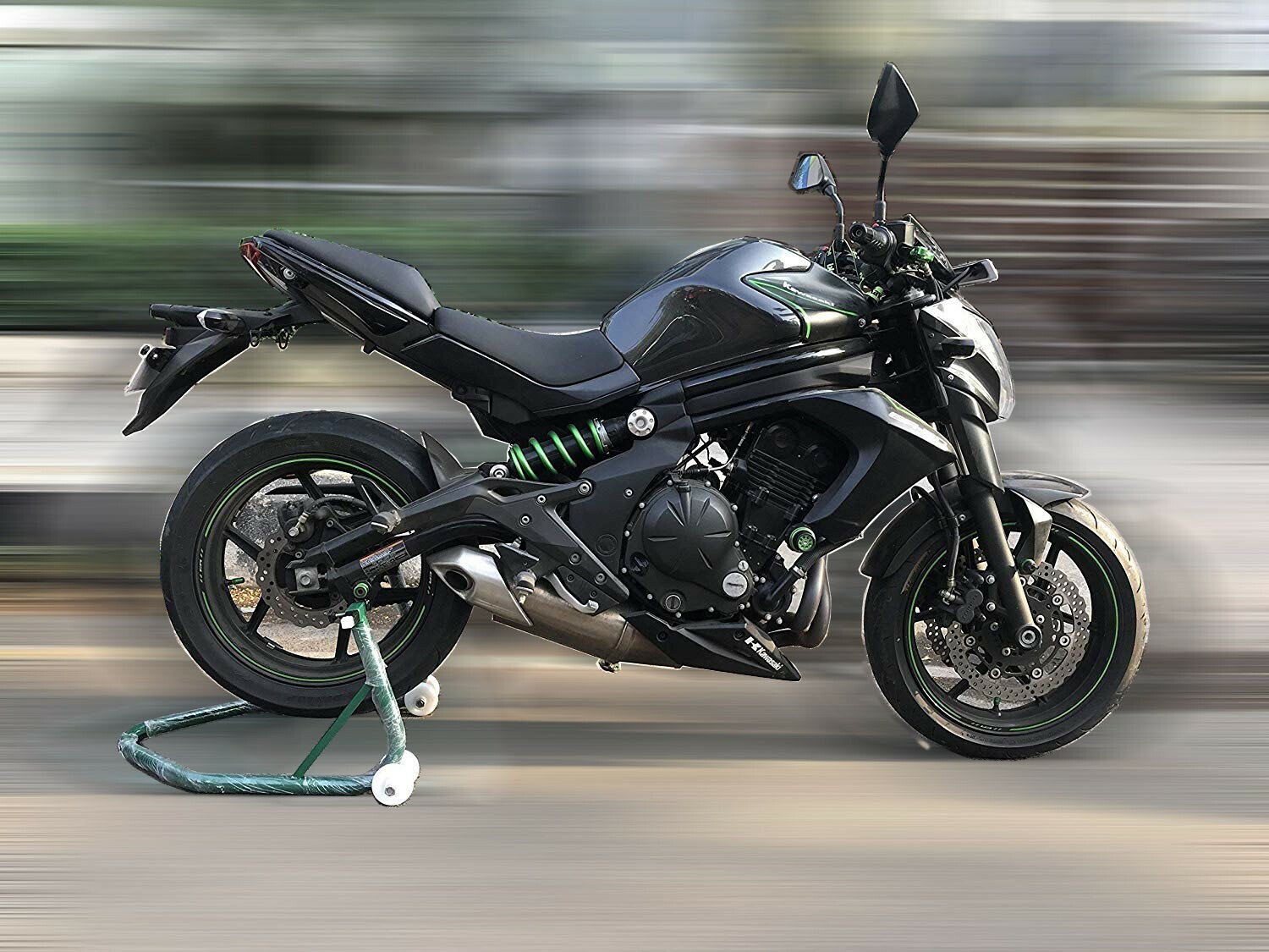 Rear Paddock Stand Light Green Fits For KTM Yamaha Kawasaki Honda Benelli  