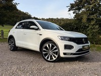 VW T-Roc 1.6 TDi R Line, 2018/68, 61k, White, Sat Nav, Virtual Dash, 19'' Alloys