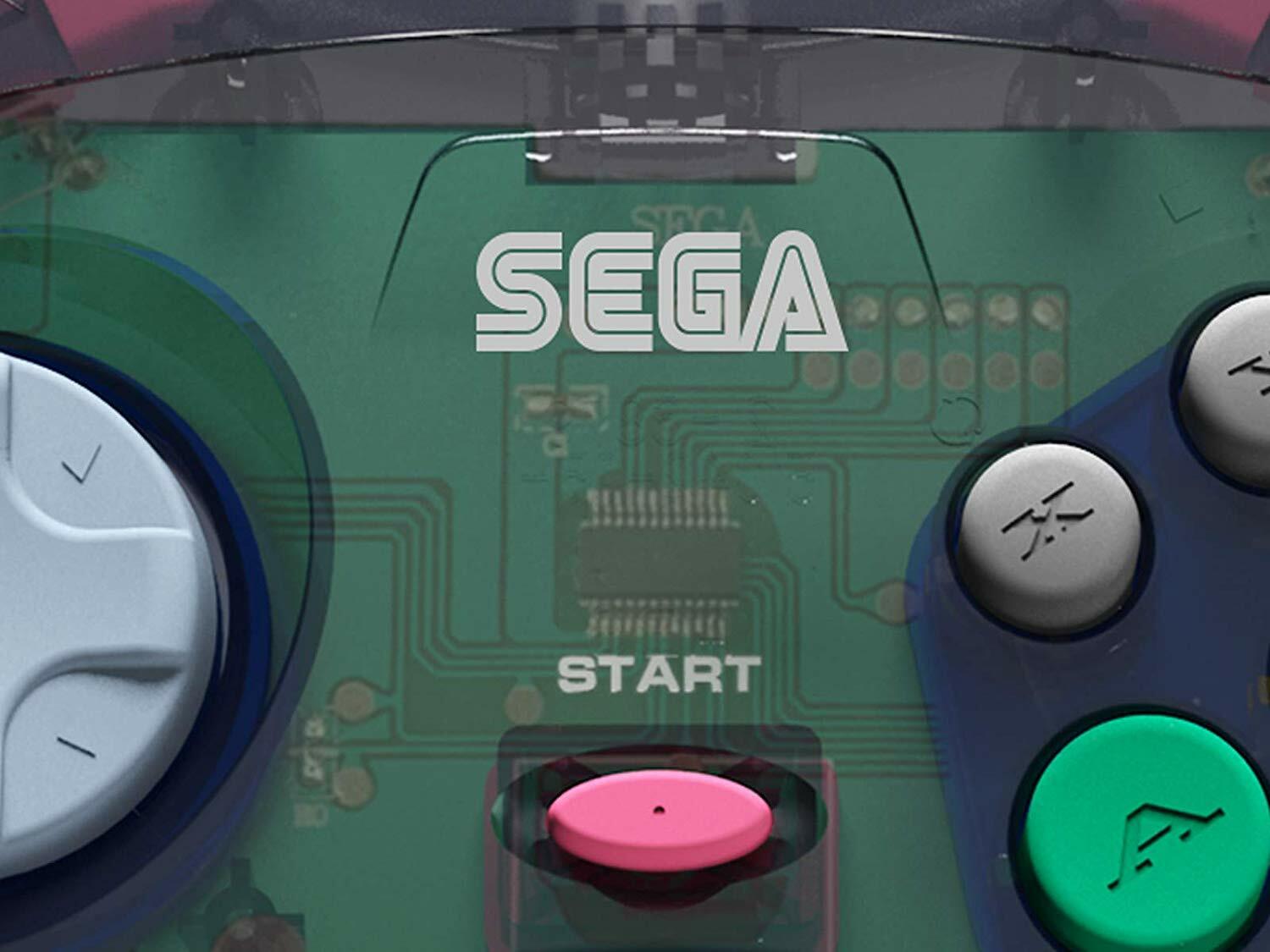 Sega saturn эмулятор. Sega saturn 3d control pad. сега серая.