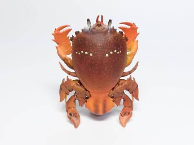 hana　camvil crab 2p Ranina ranina red frog crab spanner crab PVC Figure Model Figurine