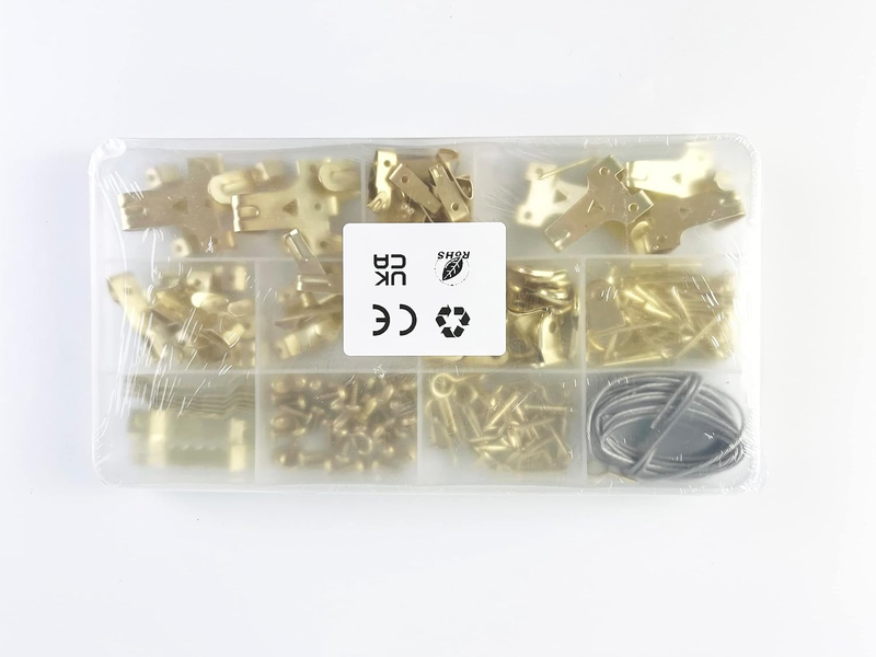 250 PCS Picture Hanging kit, Picture Hooks, Picture Hanging Hooks, Photo Hanging