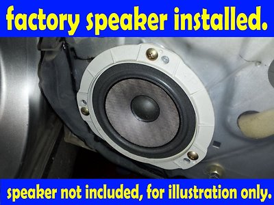 Rear Door Speaker Adapters Rings Fits Select Subaru Vehicals  – SAK040_475 