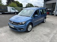 VOLKSWAGEN CADDY 2.0 TDi 102BHP EURO 6 C20 Maxi Wheelchair Access 5 Seat Crew No