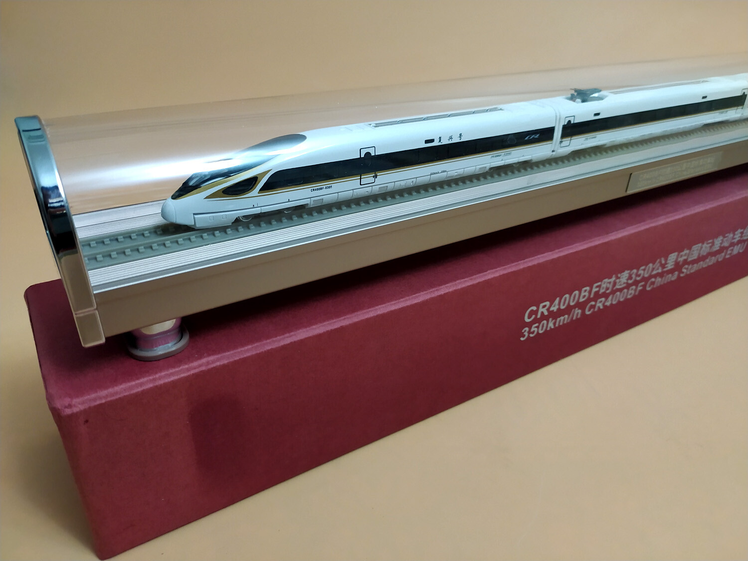 中国新幹線 CR400BF型　鉄道模型 开箱CR400BF-C 北京冬奥智能动车组N比例静态模型N-Gauge CR400BF