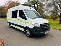 2019 (69) MERCEDES SPRINTER 2.1 314CDI MWB L2H2 WELFARE VAN + TOILET EURO 6