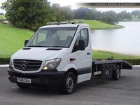 2016 Mercedes-Benz Sprinter Flatbed car transporter CHASSIS CAB Diesel Manual