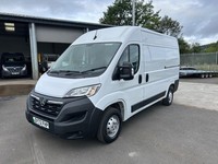VAUXHALL MOVANO 2.2 CDTi 3500 140BHP L2H2 MWB MEDIUM ROOF AIR CON Dynamic White