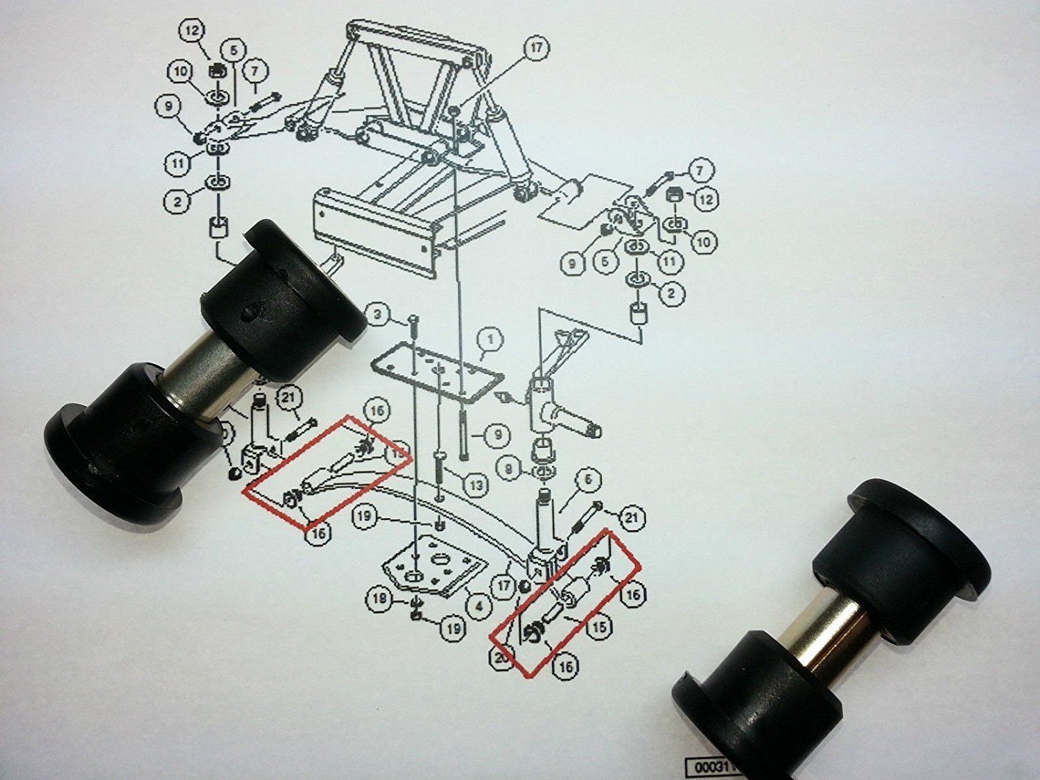 Club Car Precedent Front Suspension Kit