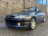 PEUGEOT 306 2.0 CONVERTIBLE AUTOMATIC * RED LEATHER * POWER HOOD * LOW MILEAGE *