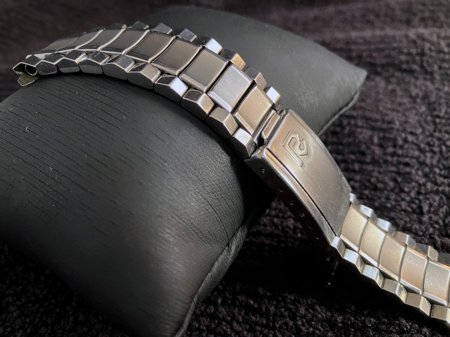 リコー/RICOH　18mm純正ブレス Rare 60's Vintage Ricoh Stainless Steel Bracelet Watch Band