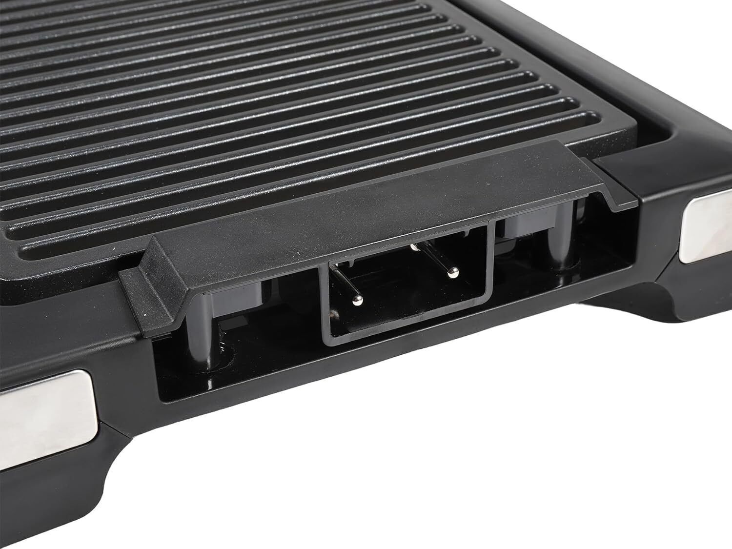 Electric BBQ Grill 1600W Compact Design Quick Heating Even Cooking for Indoor