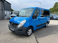 RENAULT MASTER 2.3 FWD SL28 SWB LOW ROOF WHEELCHAIR ACCESS CREW dCi Business+ Eu