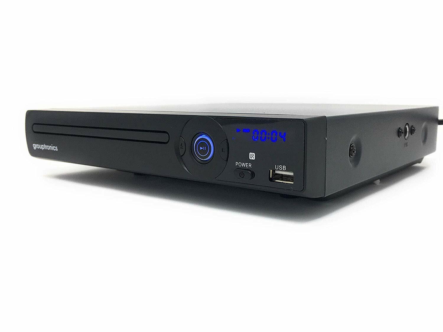 DVD Player Compact Multi Region GTDVD181 Upscaling HDMI Scart USB