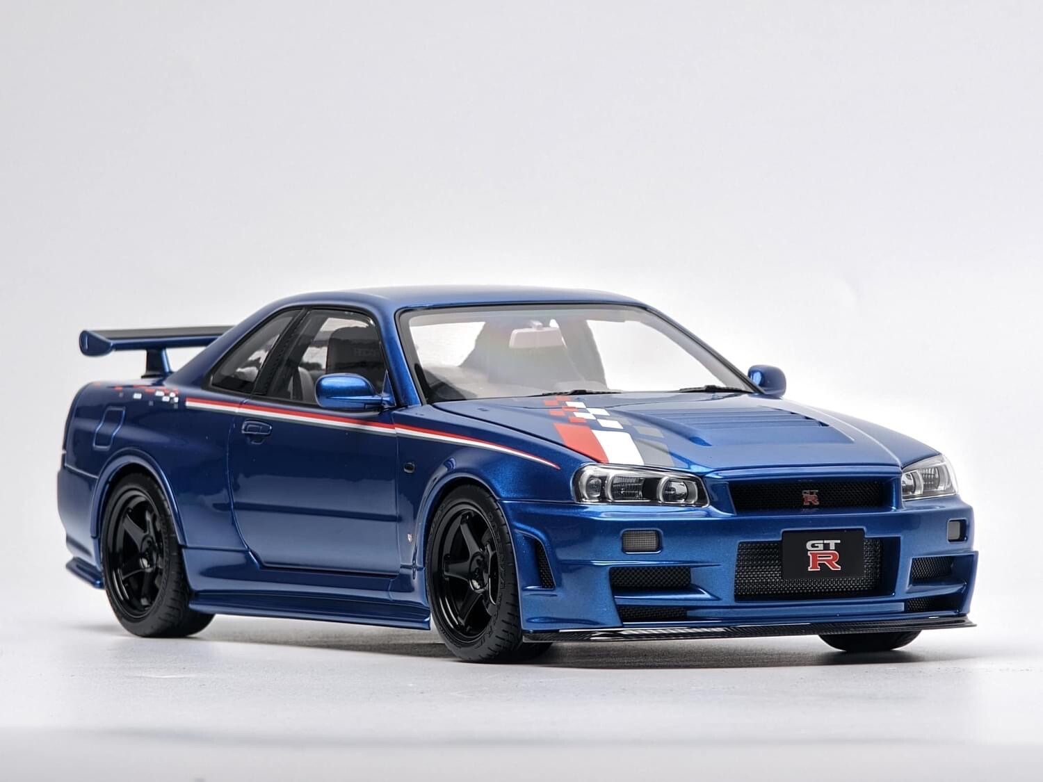 MOTORHELIX 日産 スカイライン GTR R34 1/18 1/18 Motorhelix Nissan Skyline GT-R GTR R34 Nismo Customized