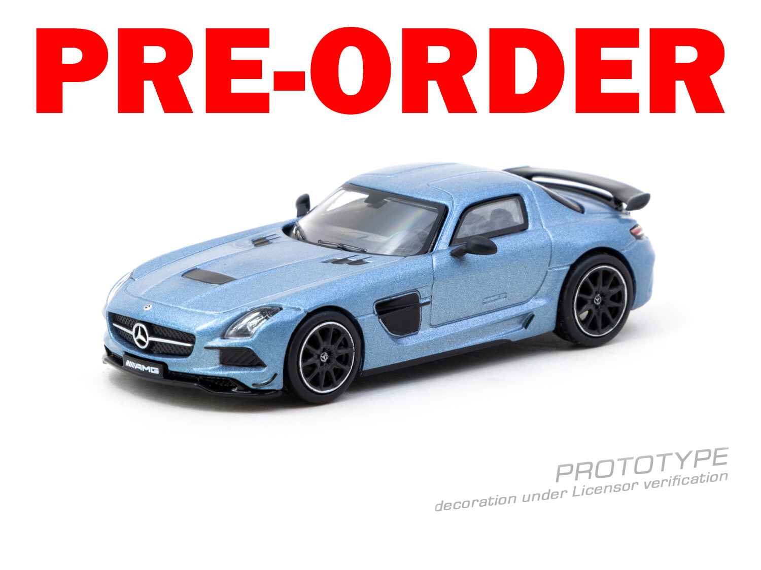 ターマックワークス 1/64 メルセデスベンツ SLS AMG ブラックシリーズ Tarmac Works 1/64 Mercedes-Benz SLS AMG Coupé Black Series