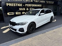 BMW 3 SERIES 2.0 320d M Sport Touring White Auto Diesel Hybrid 2020