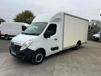 VAUXHALL MOVANO 2.3 CDTi 3500 Lo Loader Box Luton Van Air Con White Manual Diese