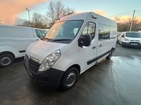 VAUXHALL MOVANO 2.3 CDTi 3500 L2H2 5 Seat Crew Messing unit Welfare Camper White