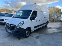 VAUXHALL MOVANO 2.3 CDTi 3500 L3H3 LWB HIGH ROOF BiTurbo Edition Tail Lift White