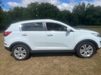 KIA SPORTAGE 2.0 CRDi KX-4 White Manual Diesel 2013