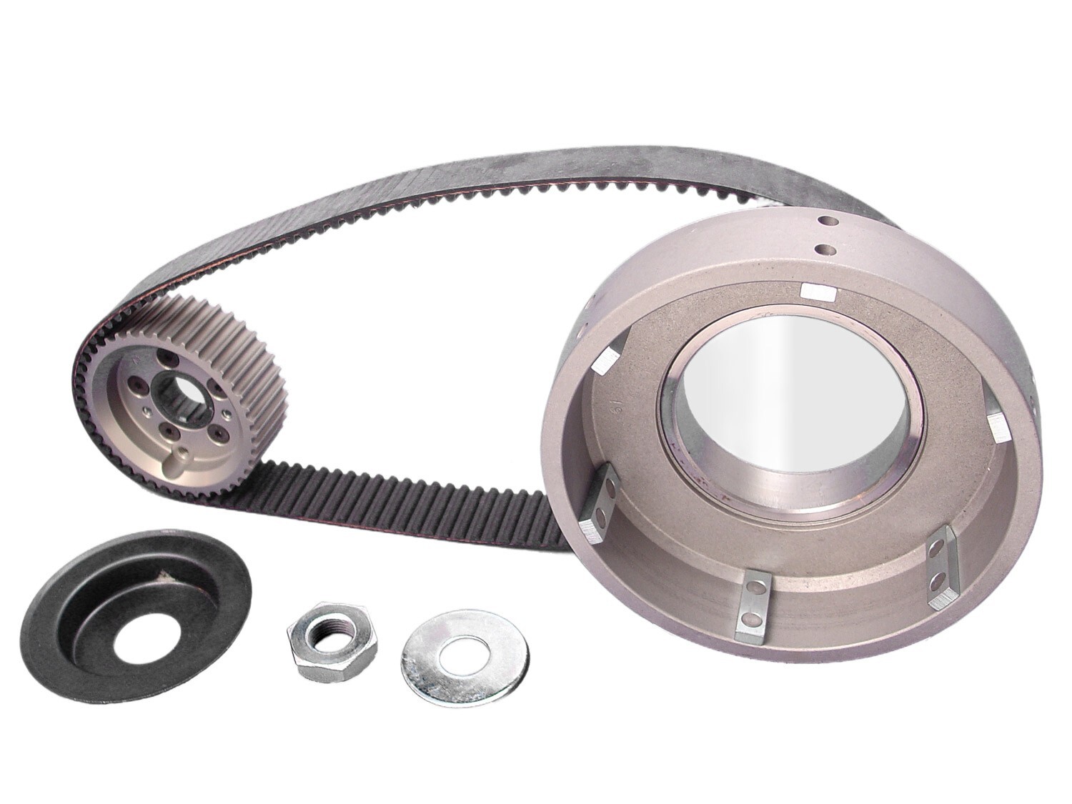 ハーレーショベルV-Twin R.PULLEY 2:1 PRIMOベルトドライブ W&W Cycles - Primo 8 mm Belt Drives for 4-Speed Big Twin