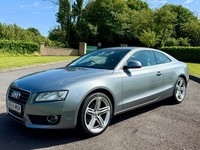 2008/58 AUDI A5 2.0T FSI COUPE 2DR SPORT GREY 19" ALLOY WHEELS BLACK LEATHER NAV