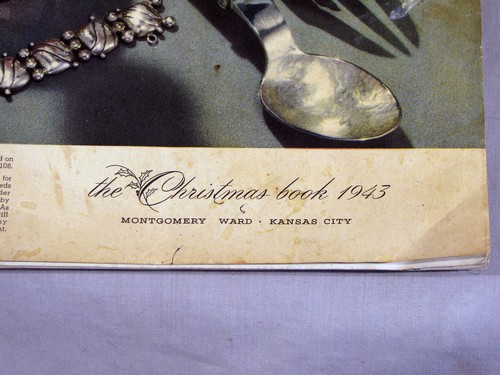 1943 MONTGOMERY WARDS CHRISTMAS CATALOG