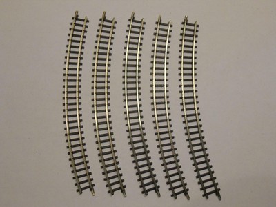 MÄRKLIN MINICLUB gebogenes Gleis 5 Stück 29819