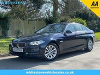 2013 BMW 5 SERIES 2.0 520d SE Saloon Blue Auto Diesel