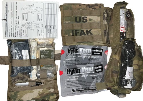 IFAK キット　実物　放出品　メディックキット 米軍実物 IFAK キット メディカル 10点セット グリーンベレー