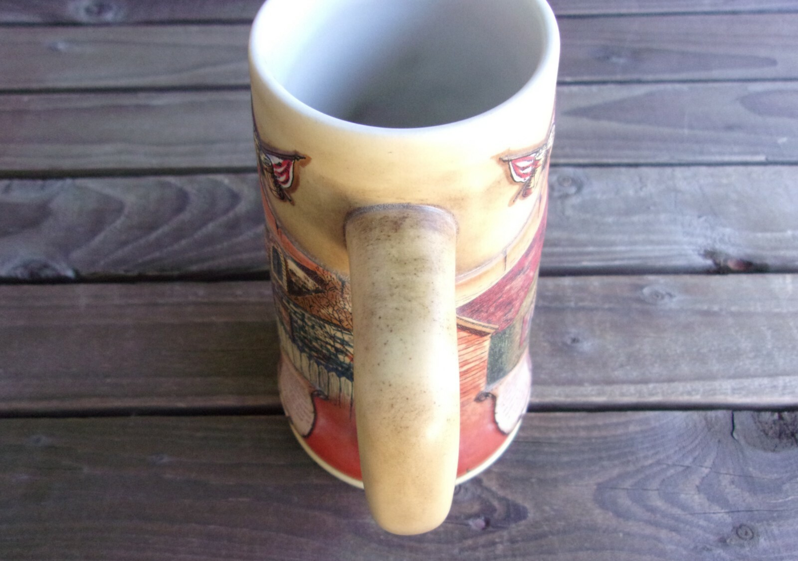 Miller High Life Beer Stein 1855-1991 Birth Of A Nation 1775