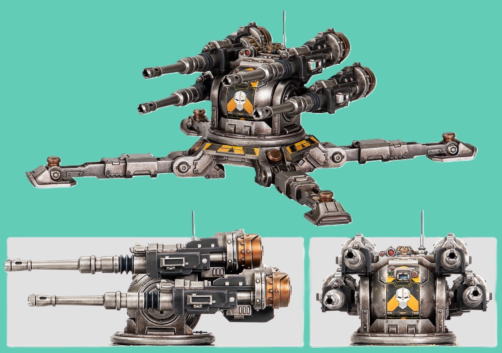 Warhammer HH Space Marine Legions Araknae Quad-Accelerator