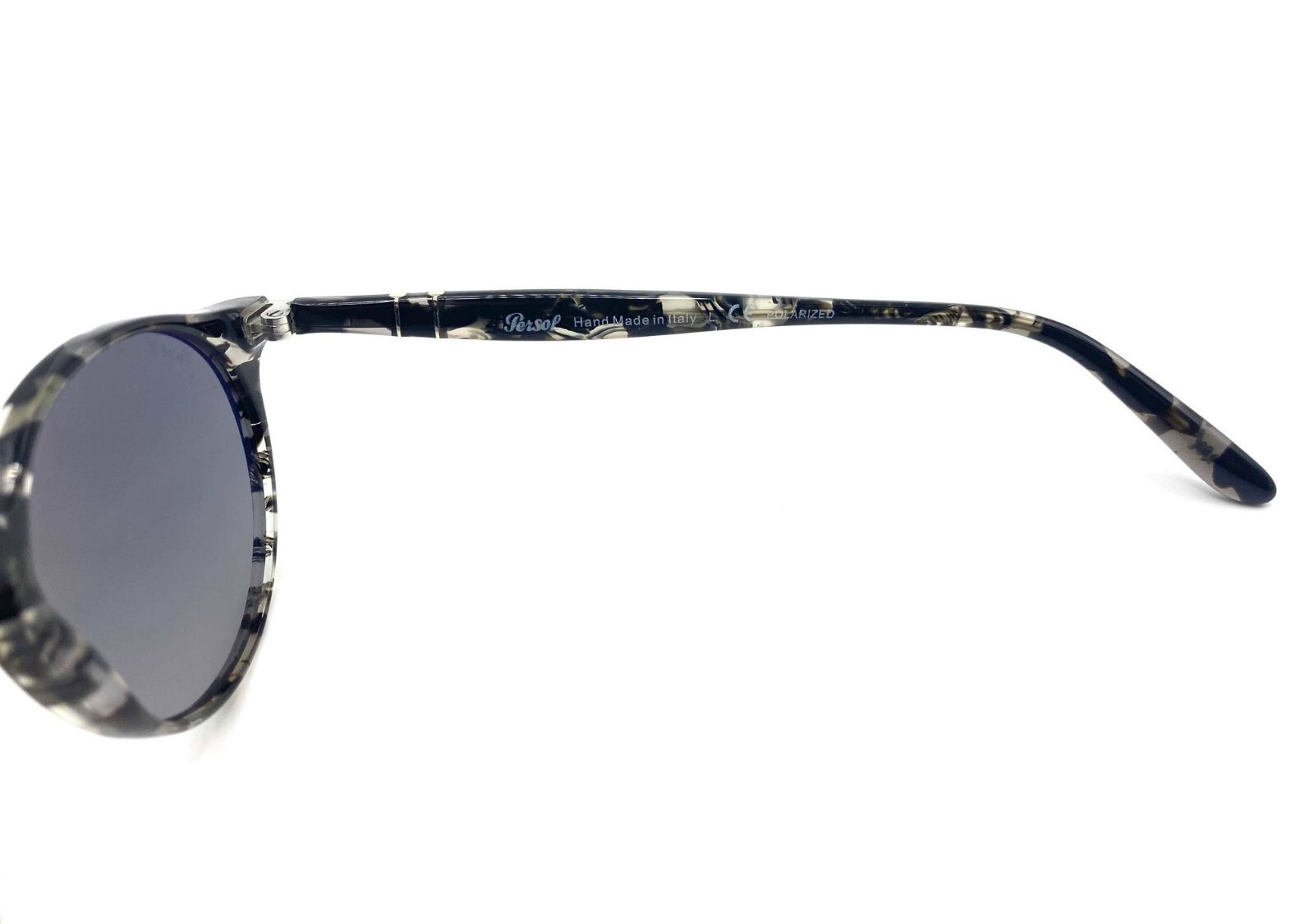 Pre-owned Persol Po3092sm Sunglass 9057/m3 Grey Tortoise/polarized Gradient Grey Lens 50mm In Gray