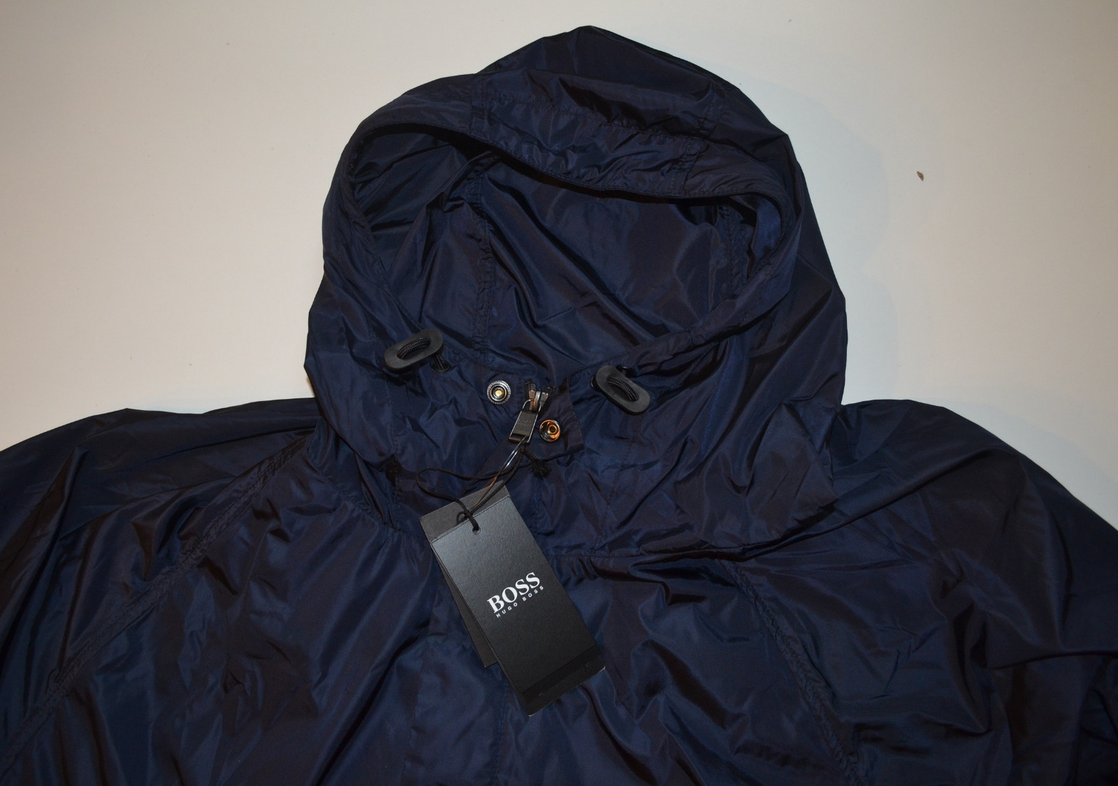 Pre-owned Hugo Boss Black Label By  Water-repellent Windbreaker Jacket In Blue