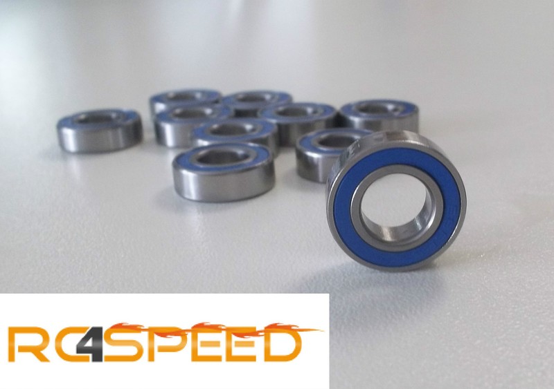 10x Forally Kugellager Mr126-2rs, 6x12x4, 10 StÃ¼Ck!