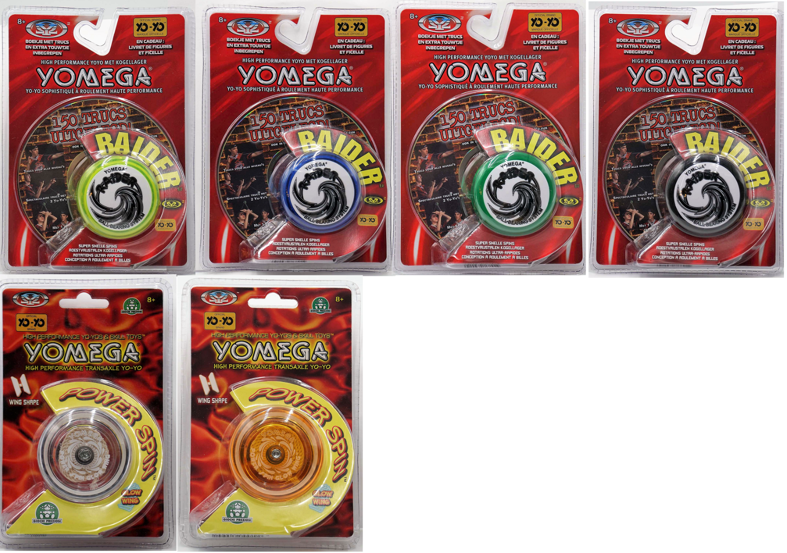 Yomega-Yo-Yo YoYo Jo-Jo Trickjojo Choose: Raider Ball Bearing, Power Spin | eBay Yomega-Yo-Yo YoYo Jo-Jo Trickjojo Choose: Raider Ball Bearing, Power Spin | eBay